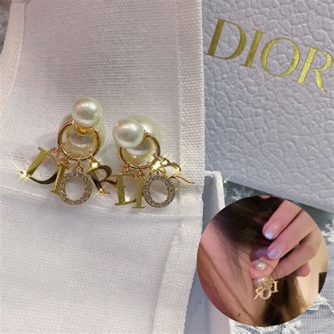 dior tribales earrings review|christian dior tribal pearl earrings.